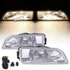 For 2004 2005 2006  2007 2008 Acura TL 4DR Front Bumper Fog Lights Lamp w/wiring