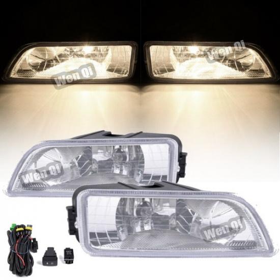 For 2004 2005 2006  2007 2008 Acura TL 4DR Front Bumper Fog Lights Lamp W/wiring