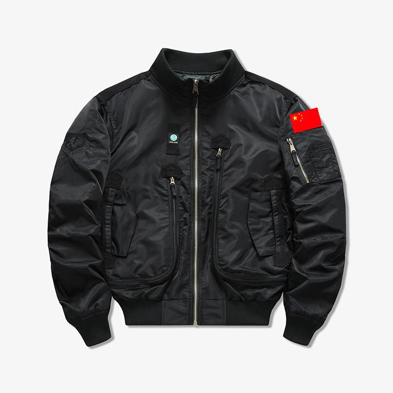 Men's Jacket Spring and Autumn Baseball Jersey Pilot Top Korean Version Trendy Tooling Casual Jacket