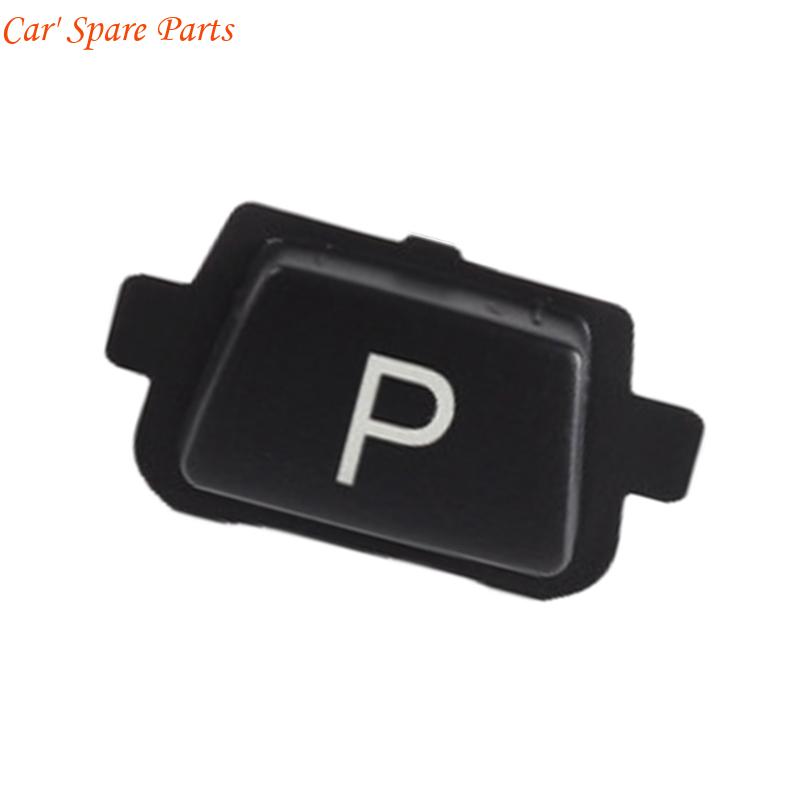 Y4UA Ersatz Parktaste Buchstabe P Tastenabdeckung Kappen für Serie 2012-2019 Einfache Installation Automobilzubehör