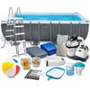 Piscină de Grădină cu Cadru 549 X 274 X 132 Cm 18-În-1 Intex 26356