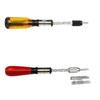 Multiple Bit Screw Driver Ratcheting Screwdriver Semi Automatic Screwdriver Push Pull Wood Handle Ratchet Screw Driver