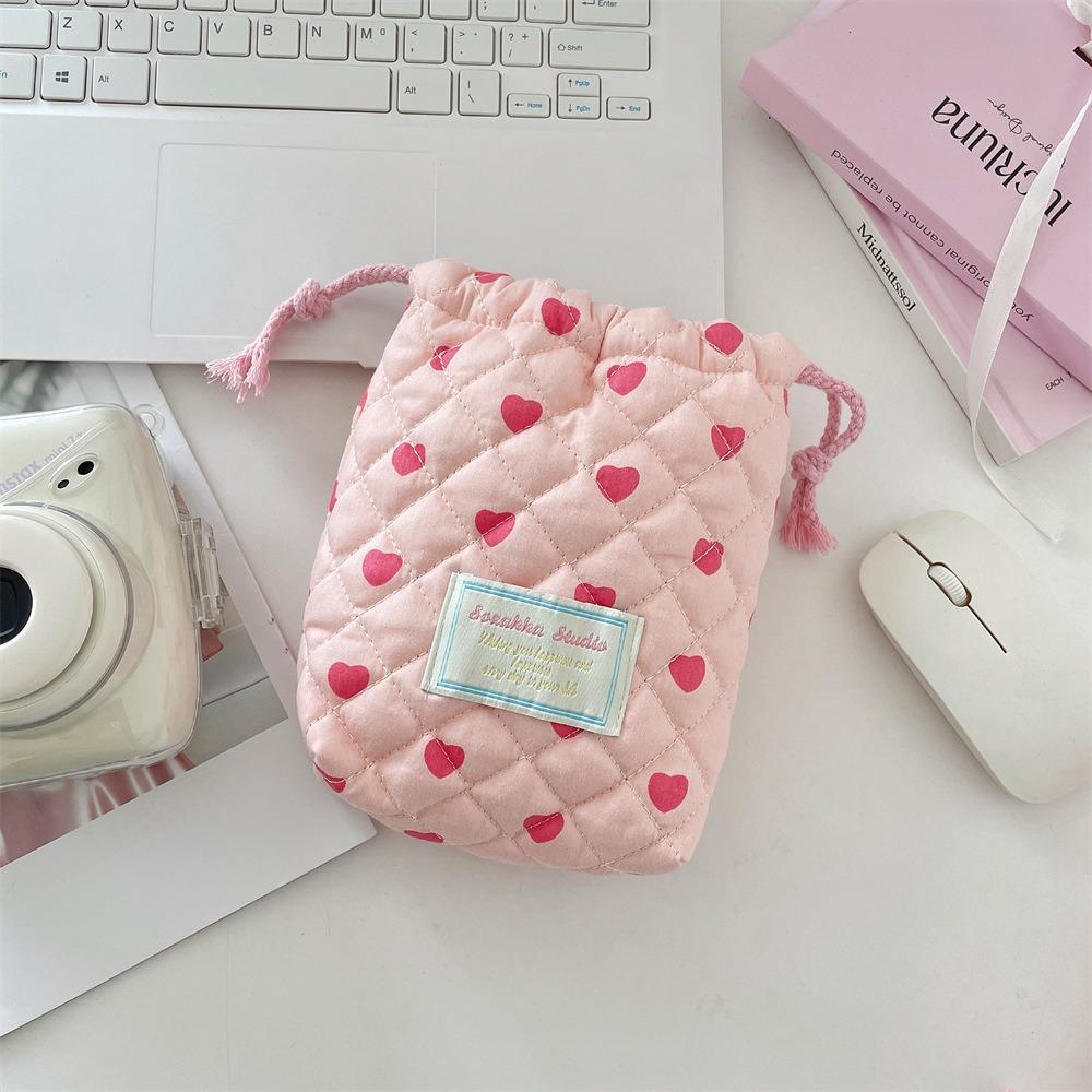 New Anti-scratch Camera Storage Bag Multi-purpose Dustproof Drawstring Wallet Shockproof Makeup Lipstick Storage Bag Travel