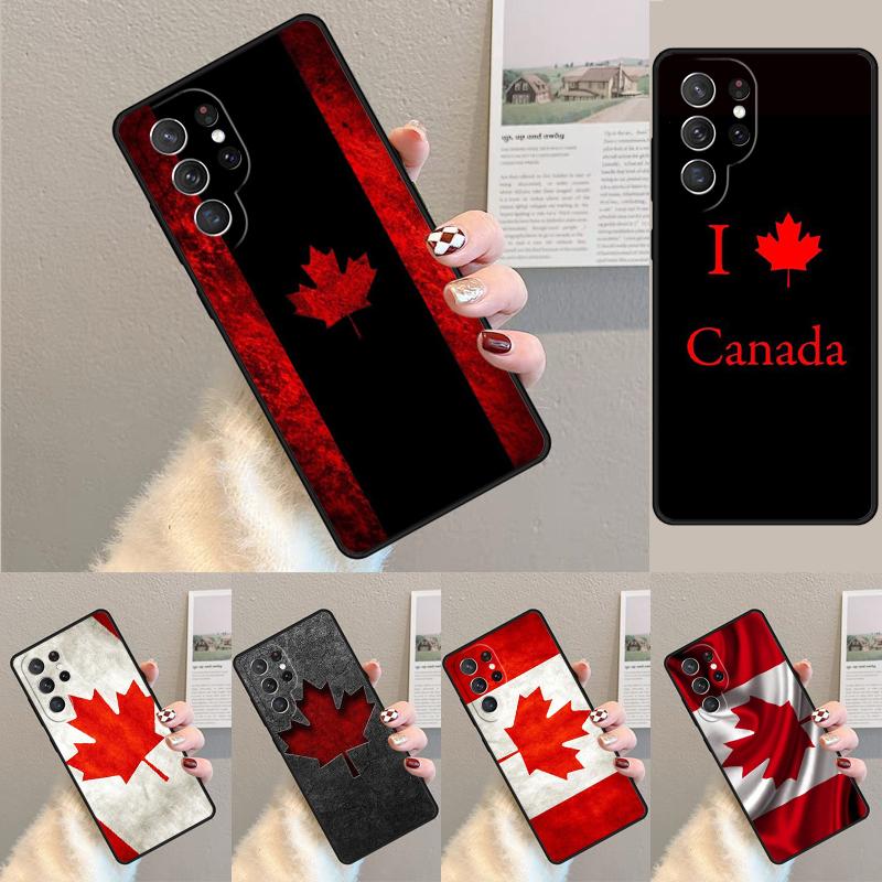 Canadian Flag Phone Case for Samsung Galaxy Note 10 Pro S26 Ultra S23 S24 FE S25 S21 S22 PLUS Shockproof Cove