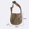 Crochet Womens Shoulder Bags Ladies Designer Knitted Handbags Tote Summer Beach Boho Bag Purses Shopper Satchel KTY