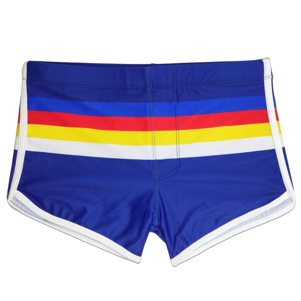Men Swim Trunks Fit Sexy Swimwear Beach Wear Tanning Surfing Black Flower