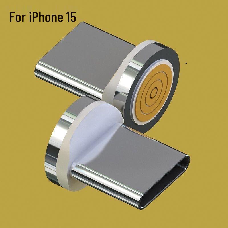 Magnetic 7-Contact Type-C to Apple Fast Charging Adapter