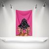 C-Cardis B Flag Rock Music Band Banner HD Printing Tapestry Exhibition, Music Band Fans, Garage Decor
