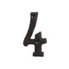??? Metal Letters Numbers Cast Iron Decoration House Sign Doorplate DIY Cafe Wall