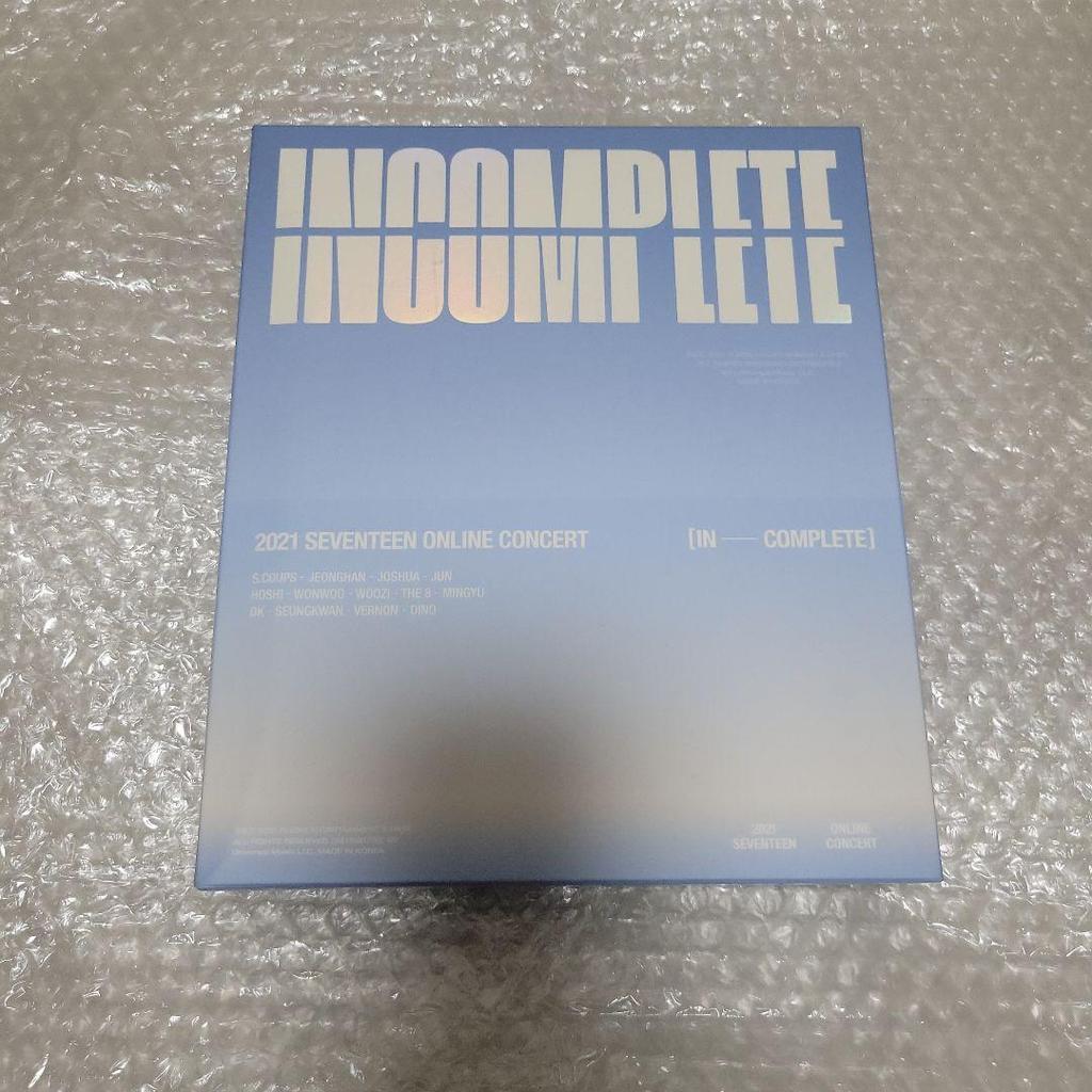 [USED] SEVENTEEN INCOMPLETE DVD SEVENTEEN
