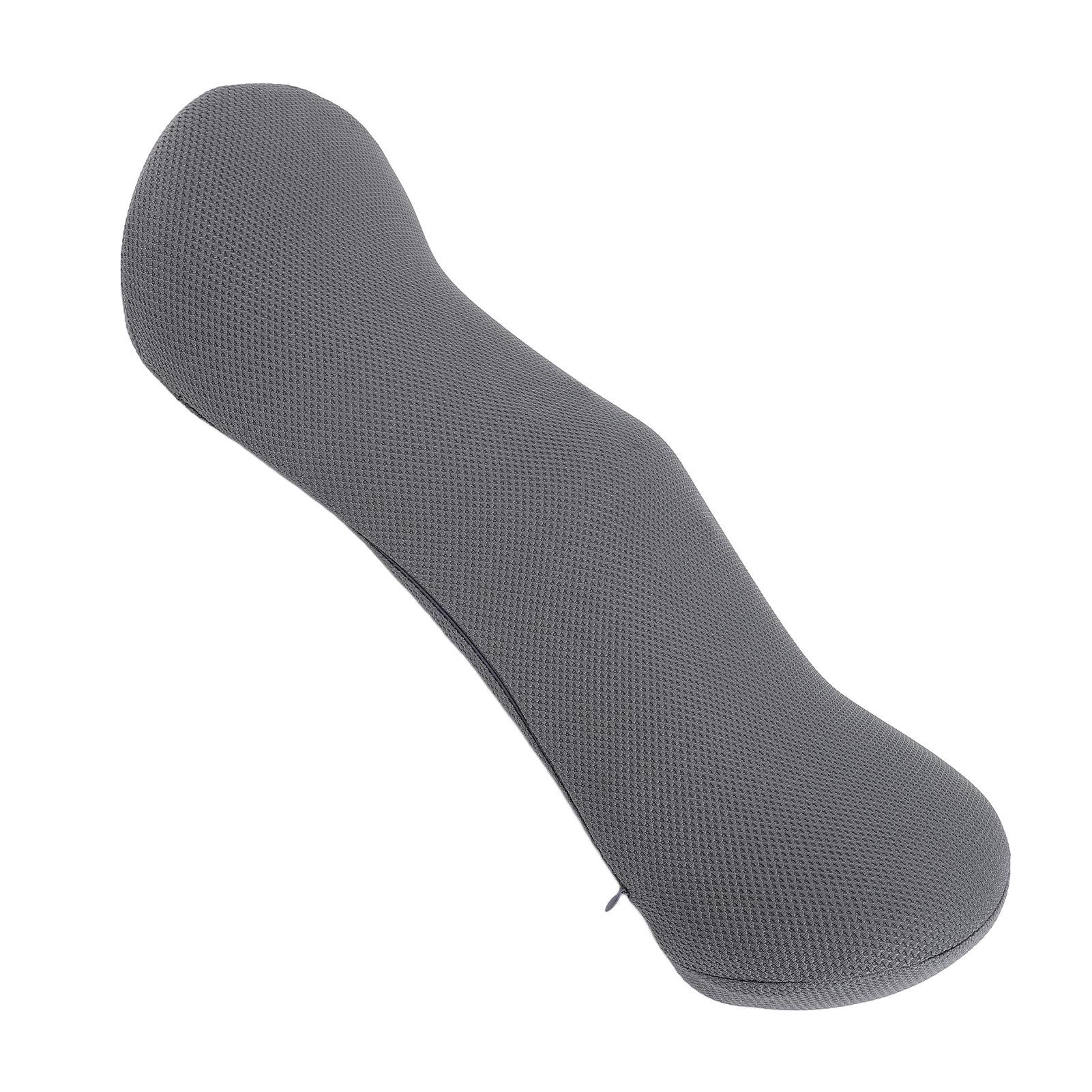 

54.5x24x11 см Подушка для поясницы с эффектом памяти Подушка для поясницы и поясницы для сна Серая