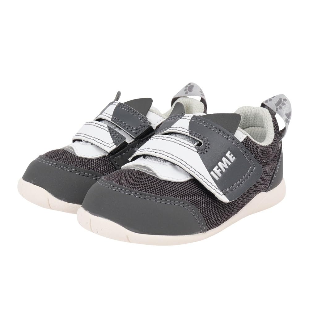 

Baby Shoes Cat Sneakers GRAY cm 3E [Ifme] 14.0 сірий колір