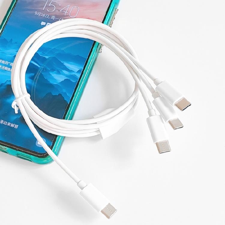 USB C Multi Charging Cable USB C Multi Cable 3 in 1 Charging Cord Adapter
