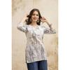 Women Printed Cotton Blend Straight Kurta Top Party Wear Women Designer Tunic VFP-1851a