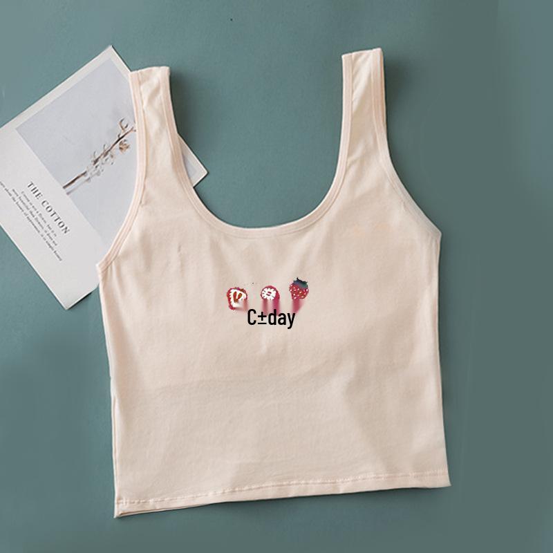 Girls' Long Style Training Bra: Ages 7-12, Anti-Protrusion Vest for Youth