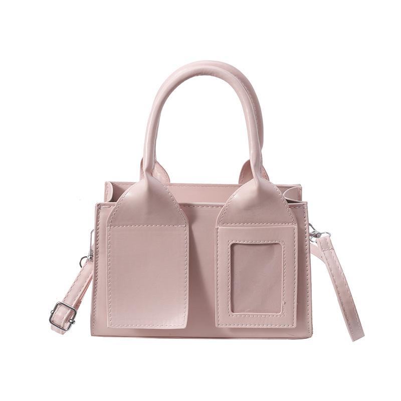 Korean version of fashion high-end small handbag women's bag 2025 new simple small square bag versatile shoulder messenger bag
