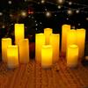 12-Pack Outdoor Waterproof LED Candle LED Lamp Electronic Candle for Christmas Halloween Wedding Festival Party Decoration