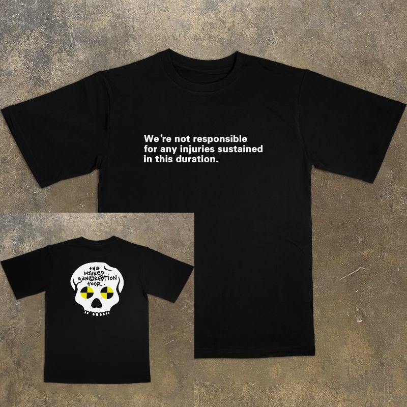 ASAP ROCKY A$AP Hip-hop Rapper Hiphop Retro American High Street Round-neck Short-sleeved T-shirt