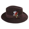 Outdoor Activity Hat Autumn Winter Hat Sun Protecting Hat Ribbon Decoration Hat for Social Event