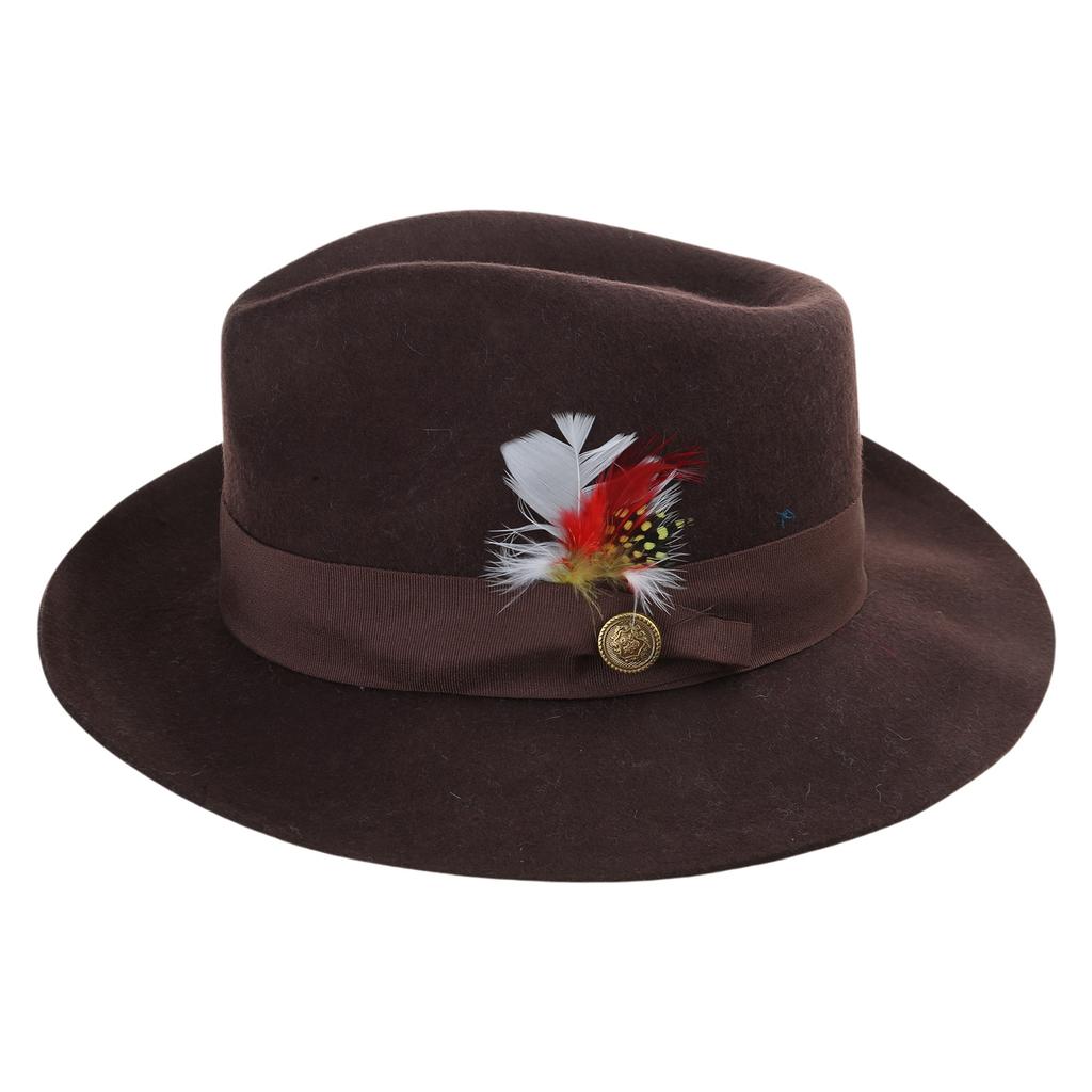 Outdoor Activity Hat Autumn Winter Hat Sun Protecting Hat Ribbon Decoration Hat for Social Event