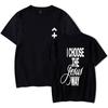 Phil Wickham Je Choisis La Voie de Jésus T-shirt Merch Unisexe Hiphop Mode d'Été Manches Courtes T-shirt Tee Streetwear