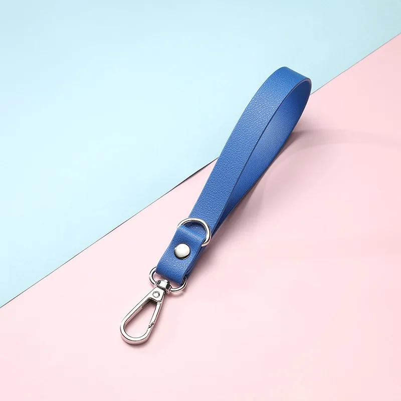 Custom Name Leather Keychain Personalized Tactical Buckle Man Women Keyring Stylish for Bag Car Moto Key Chain Straps Ring Gift