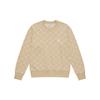 MLB MONOGRAM Collection Boston Red Sox SS25 Sweatshirt Unisex Light Beige Yellow 3AMTM0151-43BGL