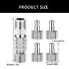 Airbrush Quick Disconnect Accessories 1/8inch Female and Male Coupling Disconnect Adapter Kit Male Fitting Parts