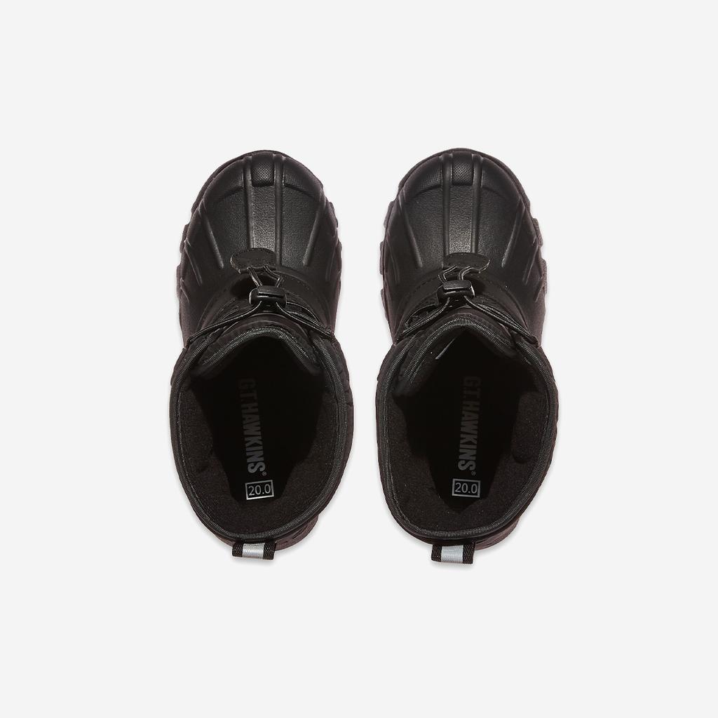 [Hawkins] 19-23 Bear Padded Boots [HK05006-BLACK]