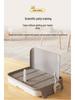 Anti-Splash Dog Toilet - Easy Clean Potty with Post for Medium and Small Dogs