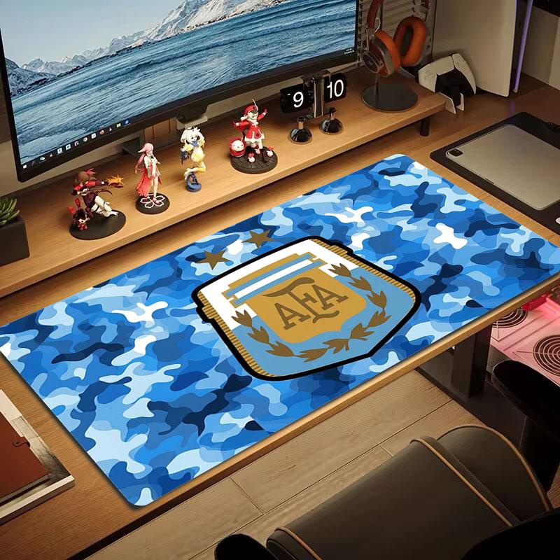 Messi Large Size Mouse Pad Large Gaming Table Cushion Non-slip Laptop Tablet Big Mousepad XXL Mat Mini PC Playmat With Lock Edge