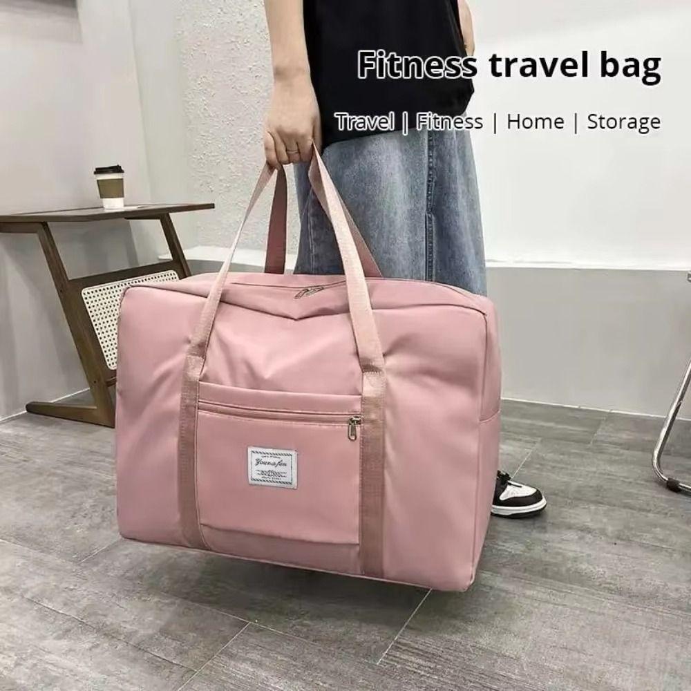 Große Kapazität Reisegepäcktasche Faltbare Reisehandtaschen Tragbare Reiseaufbewahrungstasche Kleidersack