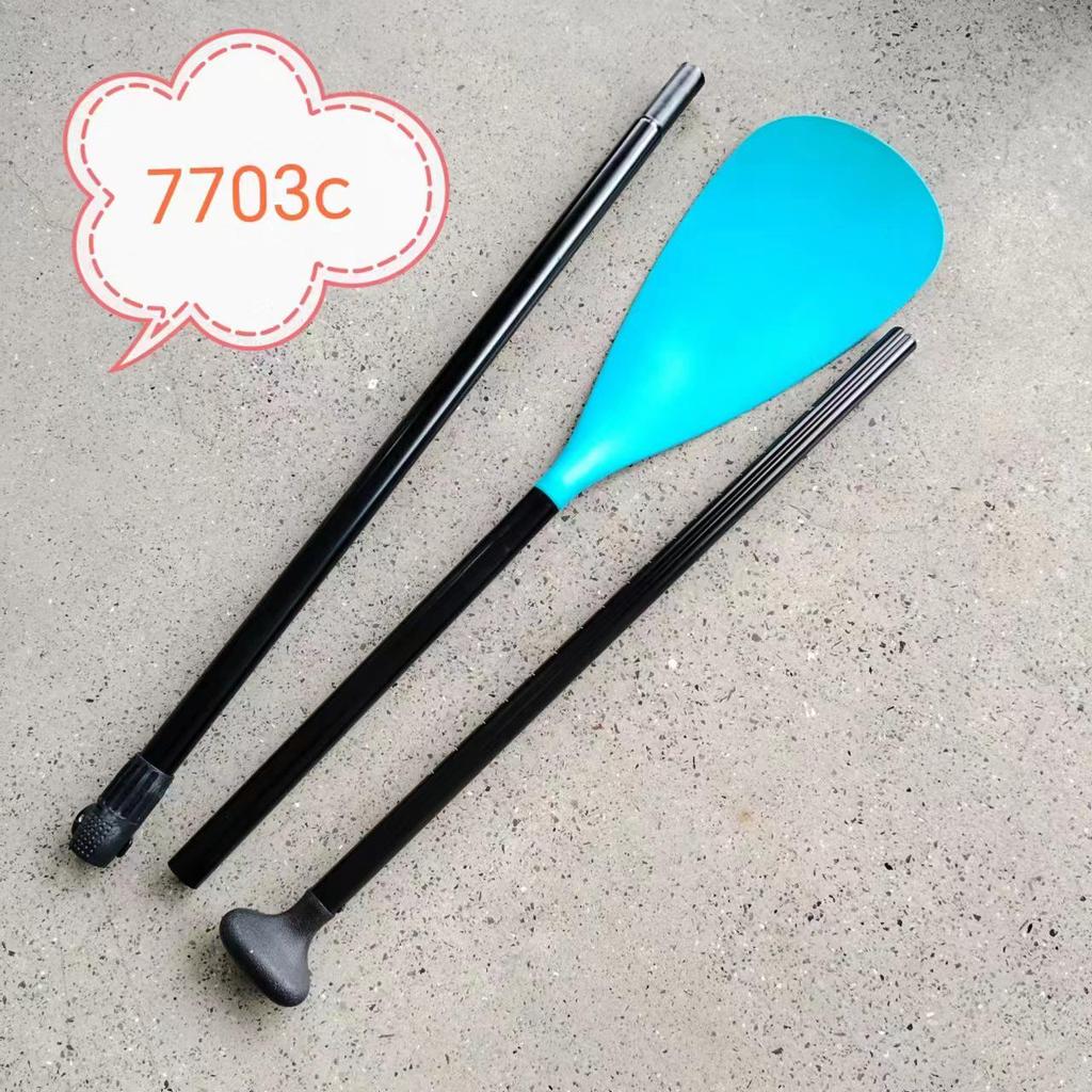 Pala Portátil Desmontable de Aluminio de Tres Secciones para Tabla de Paddle Surf/Tabla de Surf