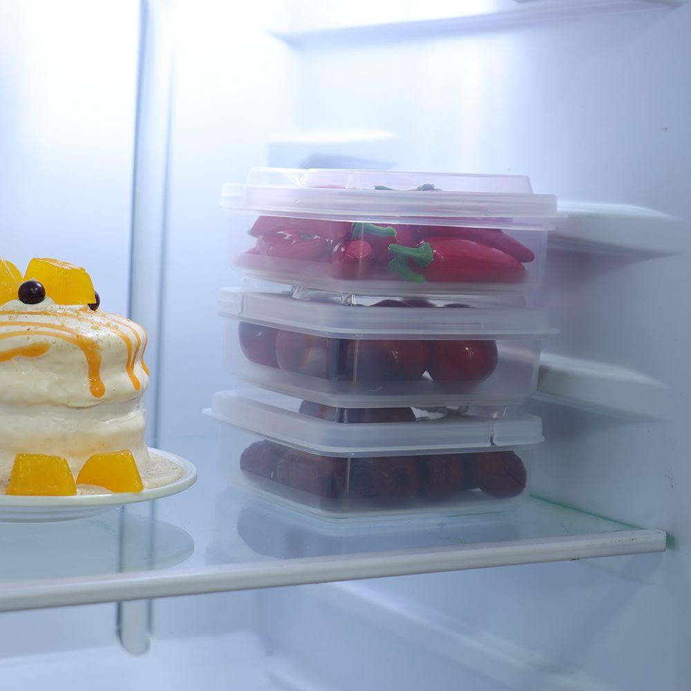 Organizer Case Fruit Vegetable Storage Box Fridge Butter Container Cheese Slice Storage Box