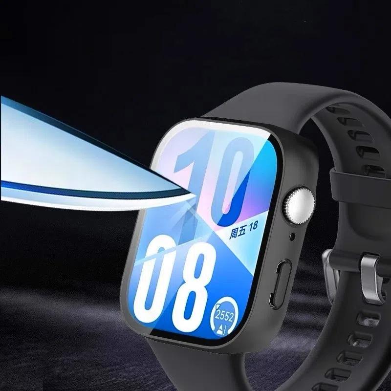 Glass+Case For Huawei Watch Fit 4/4 Pro Tempered Glass Screen Protector & Hard PC Protective Bumper For Huawei Fit4 Accessories