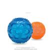Colorful Bouncy Pets  Ball  Toys Bite-resistant Sounding Elastic Ball Molar Cleaning Teeth For Large