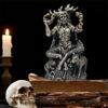 Resin Craft Garden Decoration Sitting Statue Sculpture Celtic God Figure Underworld Statue For Home Yard Decoration