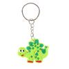 Personalized Cute Cartoon Dinosaur Keychain for Backpack or Accessories