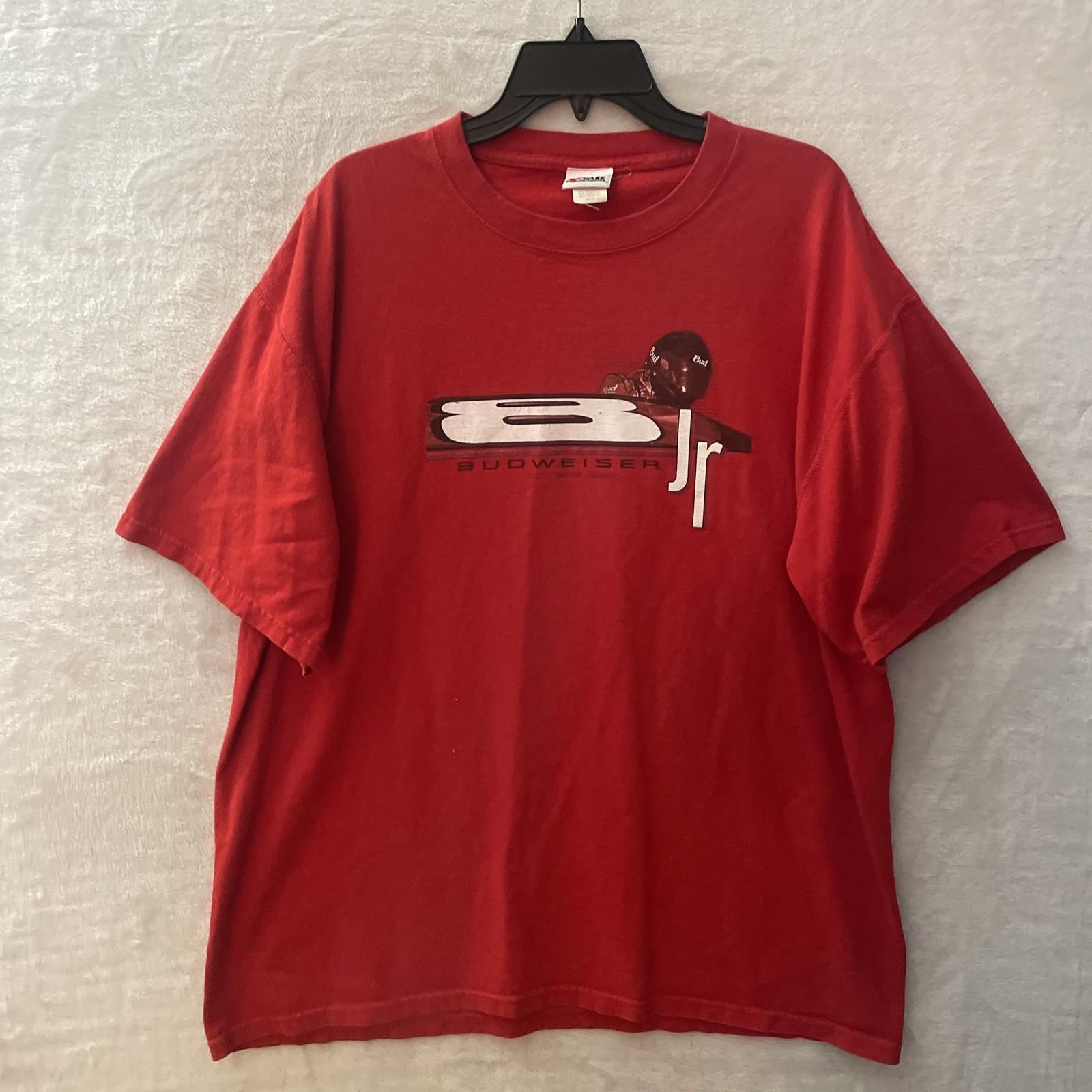 Chase Nascar Mens T Shirt Dale Earnhardt Jr #8 Red Graphic XL Cotton Crew Neck S разноцветный