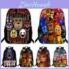 Vibrant Five Nights At Freddy's Backpack With Anime Pattern For Kids And Students