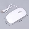 D2 6w Portable Usb Nails Dry Tool Home Mini Nail Lamp Uv Led Gel Polish Cured Pink White Nail Dryer Machine Uv Lamp Cute Desk