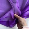 6mm Real Mulberry Silk Chiffon Fabric, 140cm Wide - Sheer and Lightweight for Scarves, Dresses, and Gowns. Retro Style.