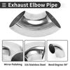 90 Degree Mandrel Bend Elbow 125 " Inch OD 15mm SS316 Stainless Steel
