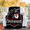 Crusader Flannel Blanket Soft All-Season Throw, Design for Camping, Car Travel, Hiking Sofa, Bed, Office Perfect Gift for Parties