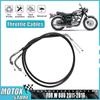 Motorcycle Throttle Cable Accelerator Gas Push Pull Line Wire For KAWASAKI W800 2011-2016 2012 2013 2014 2015 W 800