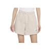 Logo Label Solid Color Knitted Loose Casual Sports Drawstring Shorts Women Shorts Light-Khaki DM3243-113