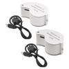 40X/60X Jewelers Loupe Magnifier with LED Light Pocket Folding Jewelers Loupe for  Detecting Jewlers Identifying Type