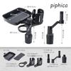 Piphica Adjustable Drink Holder with Holds 2 Car Mountable Genuine Compatible with Kei Holds Items Tray, Drinks, Table, 360-Degree Rotation, Product,