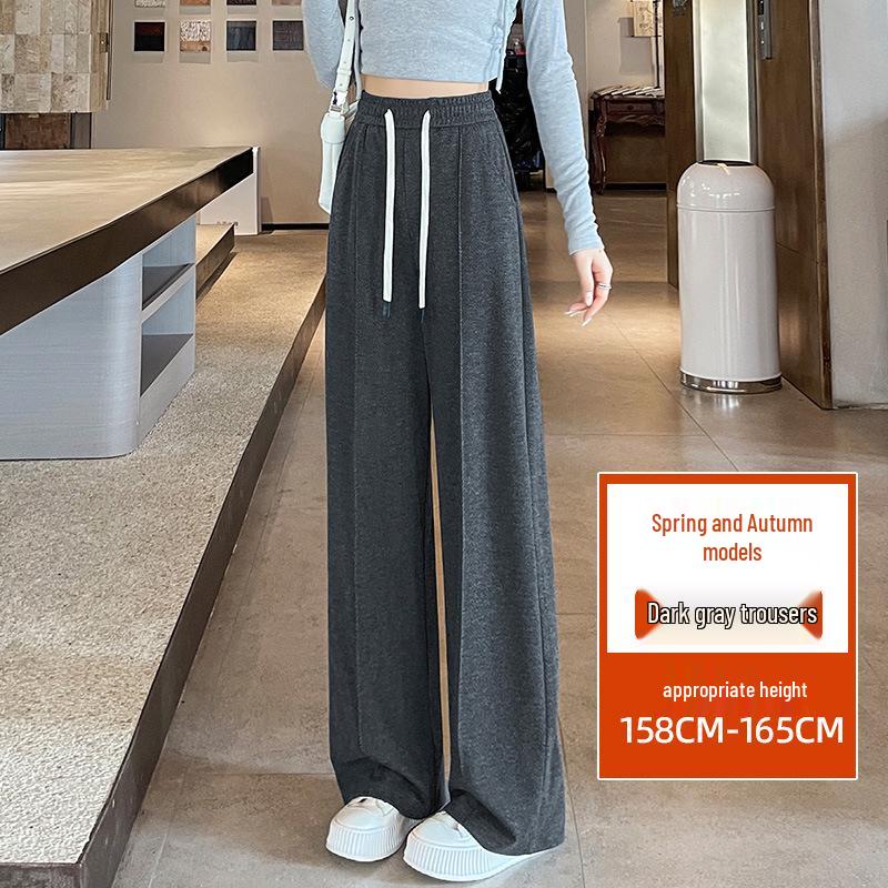 

Женские брюки свободного кроя с широкими штанинами в елочку, весна 2025 XL