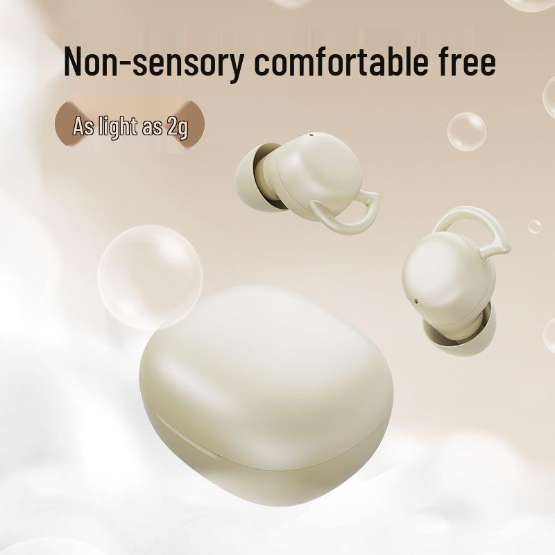 Smart Digital Display Noise-Cancelling Bluetooth Earphones for Sleep and Sports